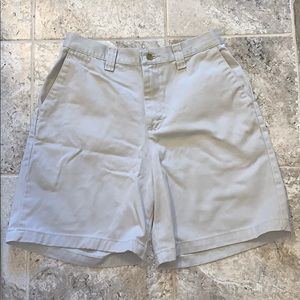 Beige mom shorts